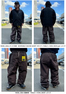 24-25 HOWL/nE PUBLIC × HOWL SNOW pant Y fB[X hpc Xm[{[hEFA Xm[EFA[ 2025 ^