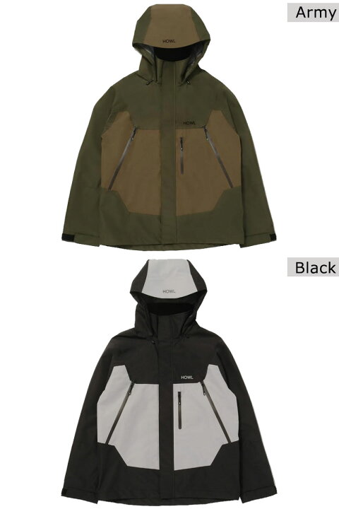 楽天市場】24-25 HOWL/ハウル SHELL SNOW jacket メンズ レディース  