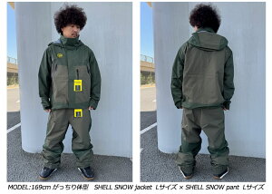 24-25 HOWL/nE SHELL SNOW jacket Y fB[X hWPbg Xm[{[hEFA Xm[EFA[ 2025 ^