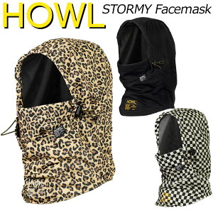 24-25 HOWL / nE STORMY facemask Y fB[X oNo tFCX}XN Xm[{[hEFA Xm[Ap 2025 ^ [֑Ή