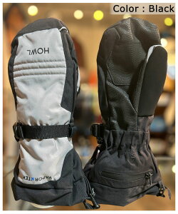24-25 HOWL/ハウル TEAM PLUS+ mitt ミトングローブ 手袋 メンズ レディース スノーボード スキー 2025 型落ち