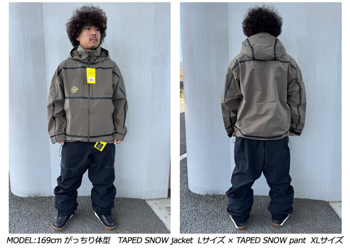 楽天市場】24-25 HOWL/ハウル TAPED SNOW jacket メンズ レディース 