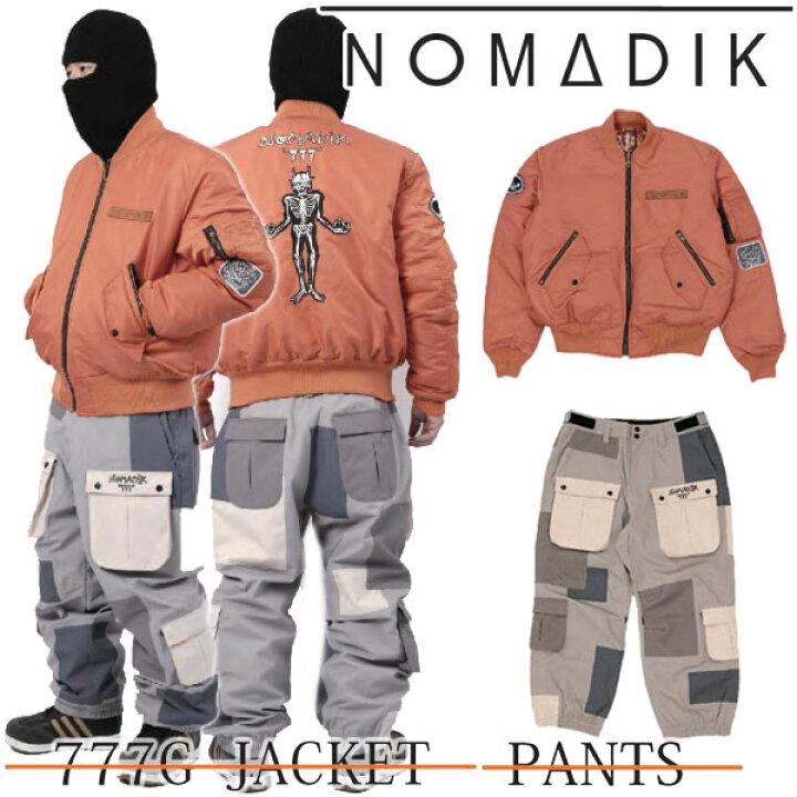楽天市場】24-25 NOMADIK/ノマディック 777-G jacket & pant 上下  