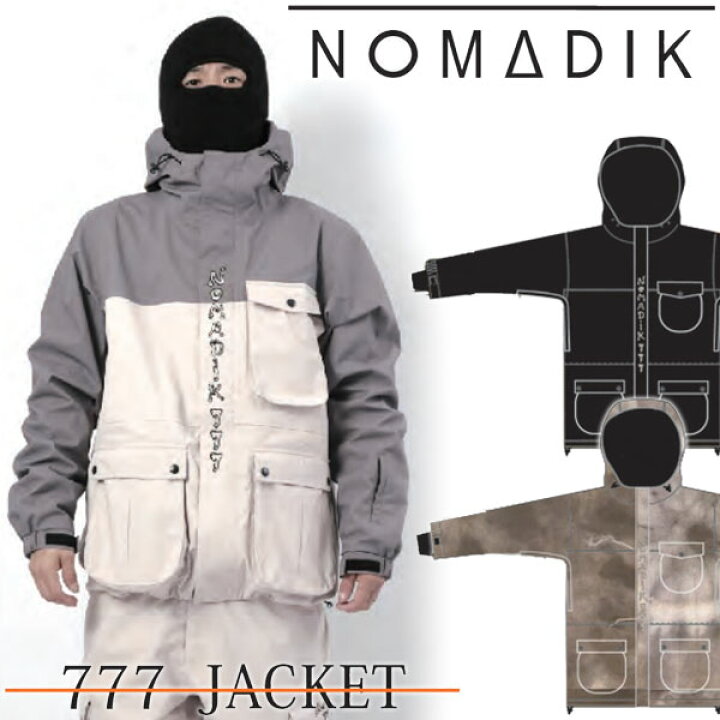 楽天市場】24-25 NOMADIK/ノマディック 777 jacket メンズ レディース  