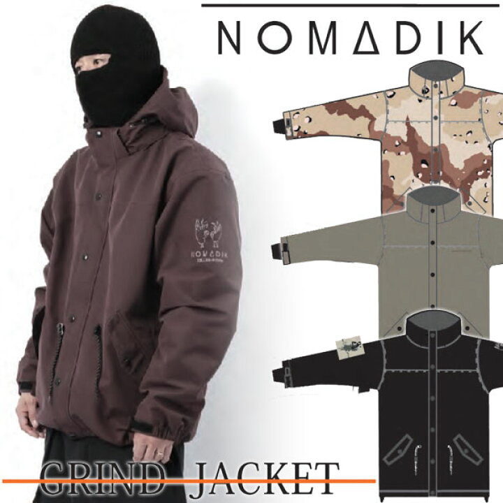 楽天市場】24-25 NOMADIK/ノマディック GRIND jacket メンズ  