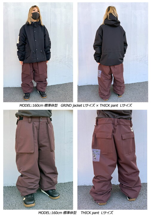 楽天市場】24-25 NOMADIK/ノマディック THICK pant メンズ レディース 