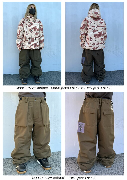 楽天市場】24-25 NOMADIK/ノマディック THICK pant メンズ レディース 