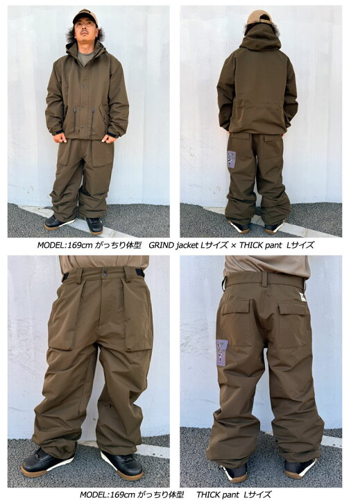 楽天市場】24-25 NOMADIK/ノマディック THICK pant メンズ レディース  