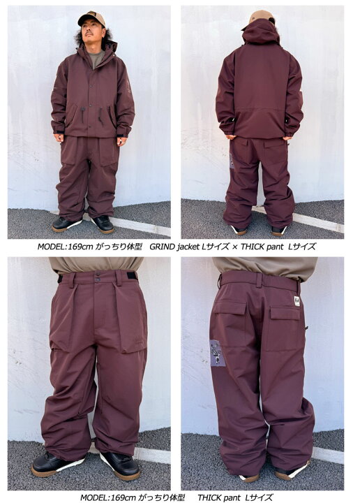 楽天市場】24-25 NOMADIK/ノマディック THICK pant メンズ レディース 