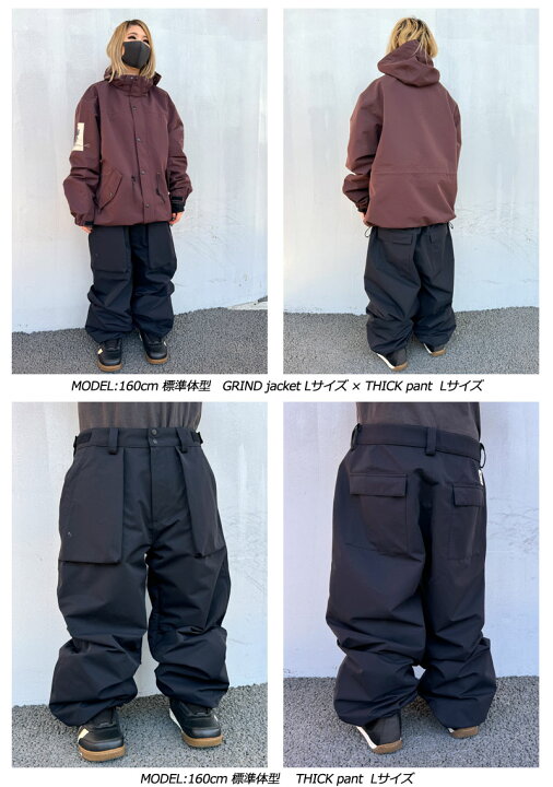 楽天市場】24-25 NOMADIK/ノマディック THICK pant メンズ レディース 