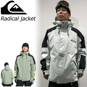 24-25 QUIKSILVER/NCbNVo[ RADICALO jacket Y fB[X hWPbg Xm[{[hEFA Xm[EFA[ 2025 ^