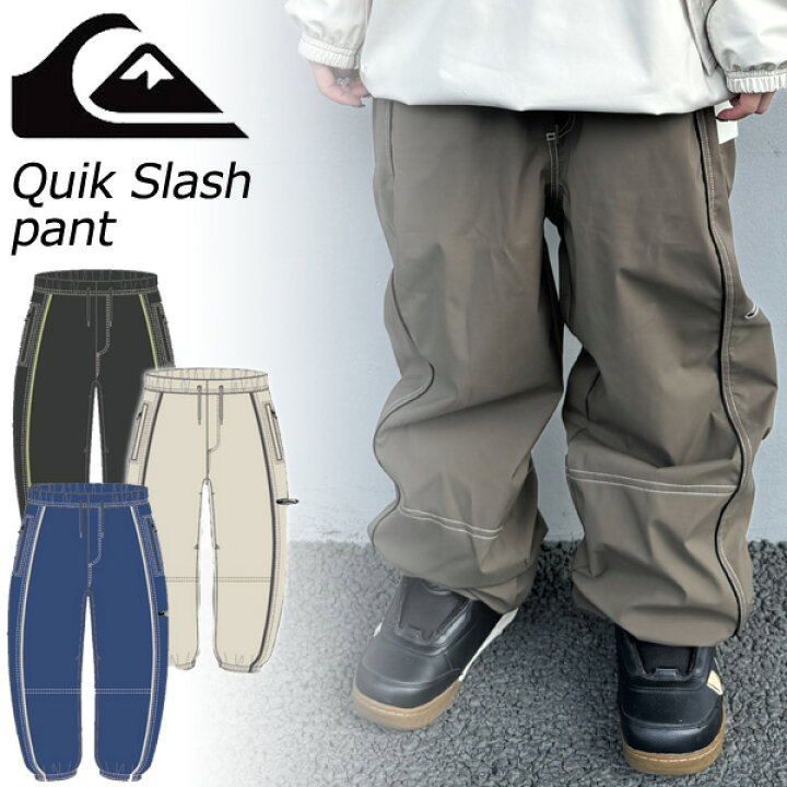 楽天市場】24-25 QUIKSILVER/クイックシルバー QUIK SLASH pant メンズ  