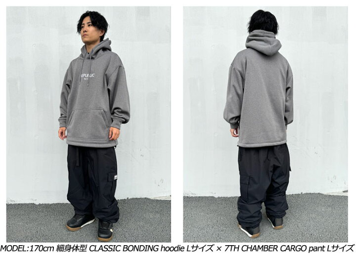 楽天市場】24-25 REPUBLIC & CO/リパブリック CLASSIC BONDING hoodie 