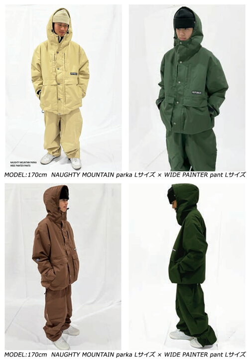 楽天市場】24-25 REPUBLIC & CO/リパブリック NAUGHTY MOUNTAIN parka  