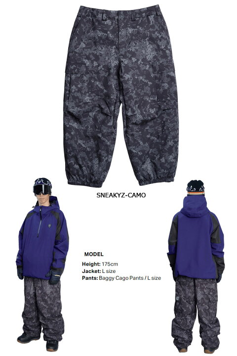 楽天市場】24-25 ROME/ローム BAGGY CARGO pant メンズ レディース  