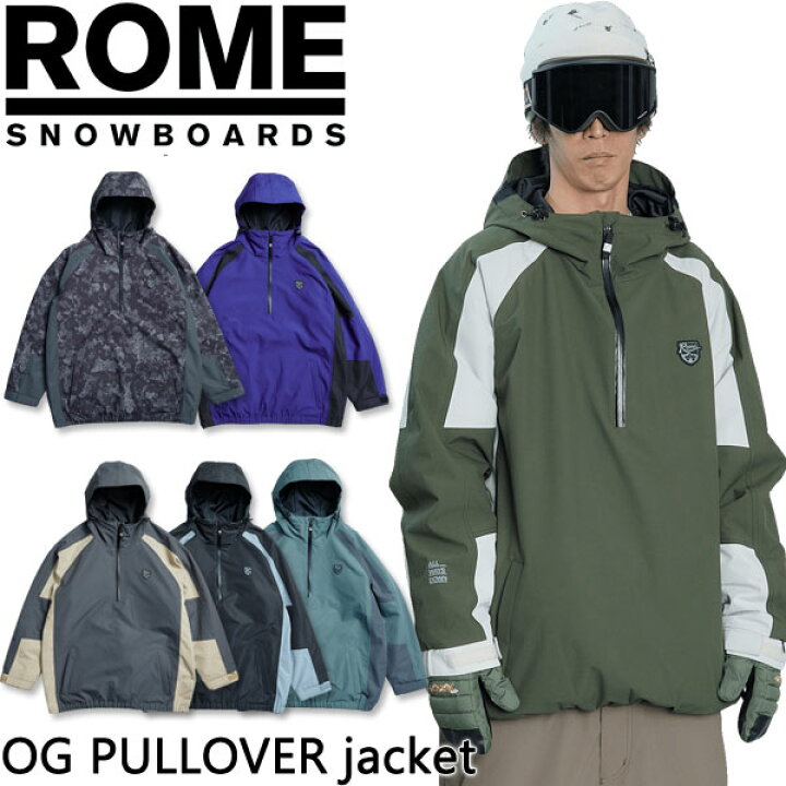 楽天市場】24-25 ROME/ローム OG PULLOVER jacket メンズ レディース  