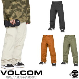 24-25 VOLCOM/ボルコム 5-POCKET pant 着用説明動画 メンズ レディース 防水パンツ スノーボードウェア スノーウェアー 2025 型落ち
