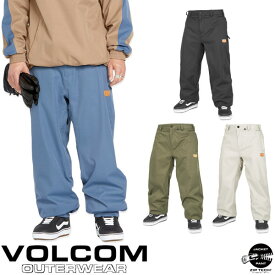 24-25 VOLCOM/ボルコム ARTHUR 20K pant 着用説明動画 メンズ レディース 防水パンツ スノーボードウェア スノーウェアー 2025 型落ち