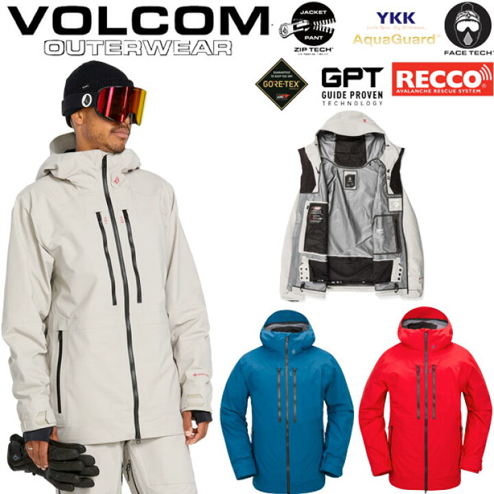 楽天市場】24-25 VOLCOM/ボルコム GUIDE GORE-TEX jacket メンズ  