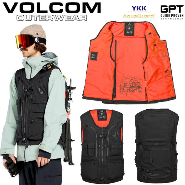 楽天市場】【クーポン有】24-25 VOLCOM/ボルコム IGUCHI SLACK vest 