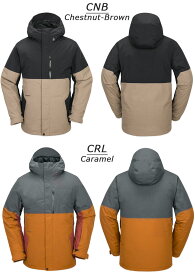 24-25 VOLCOM/ボルコム L GORE-TEX jacket 着用説明動画 メンズ レディース 防水ジャケット ゴアテックススノーボードウェア スノーウェアー 2025 型落ち