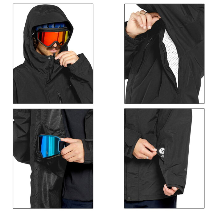 楽天市場】【クーポン有】24-25 VOLCOM/ボルコム L GORE-TEX jacket 
