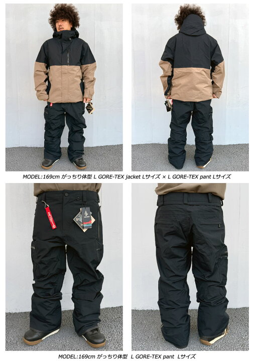 楽天市場】24-25 VOLCOM/ボルコム L GORE-TEX pant 着用説明動画 
