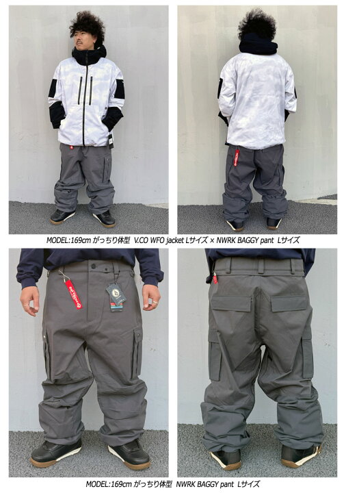 楽天市場】24-25 VOLCOM/ボルコム NWRK BAGGY pant 着用説明動画 
