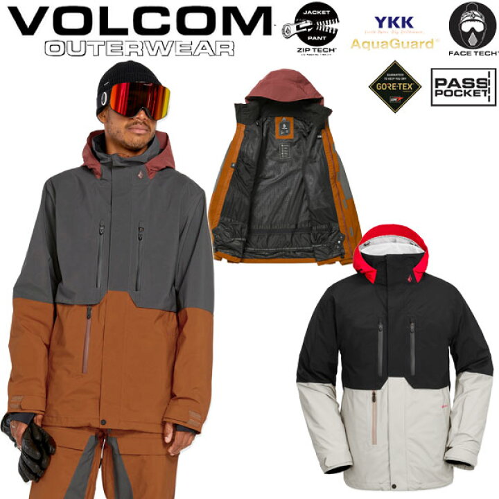 楽天市場】24-25 VOLCOM/ボルコム RNGE GORE-TEX jacket メンズ  