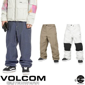 24-25 VOLCOM/ボルコム SNOW BILLOW pant 着用説明動画 メンズ レディース 防水パンツ スノーボードウェア スノーウェアー 2025 型落ち