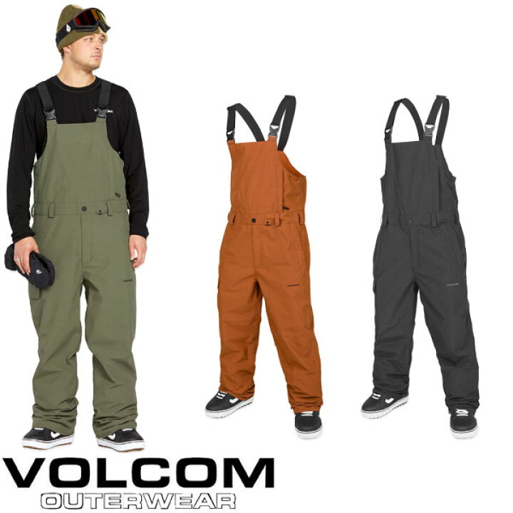 楽天市場】24-25 VOLCOM/ボルコム V.CO SPARTA BIB overall 着用説明 