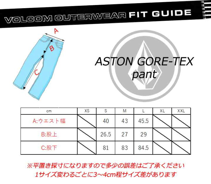 楽天市場】【クーポン+ポイントUP】24-25 VOLCOM/ボルコム ASTON GORE 