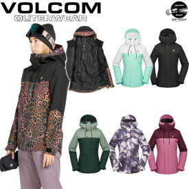 24-25 VOLCOM/ボルコム BOLT INS jacket レディース 防水ジャケット スノーボードウェア スノーウェアー 2025 型落ち