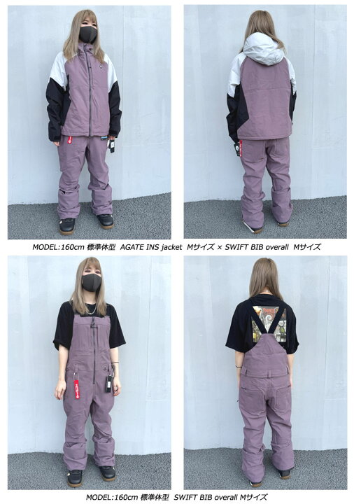 楽天市場】24-25 VOLCOM/ボルコム SWIFT BIB overall レディース 防水 