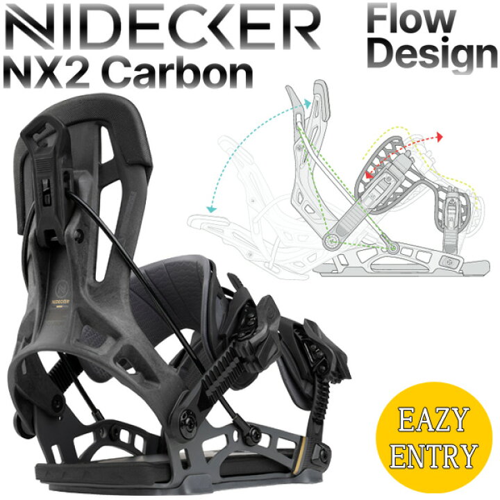 楽天市場】25-26 NIDECKER/ナイデッカー NX2 CARBON エヌエックスツー 