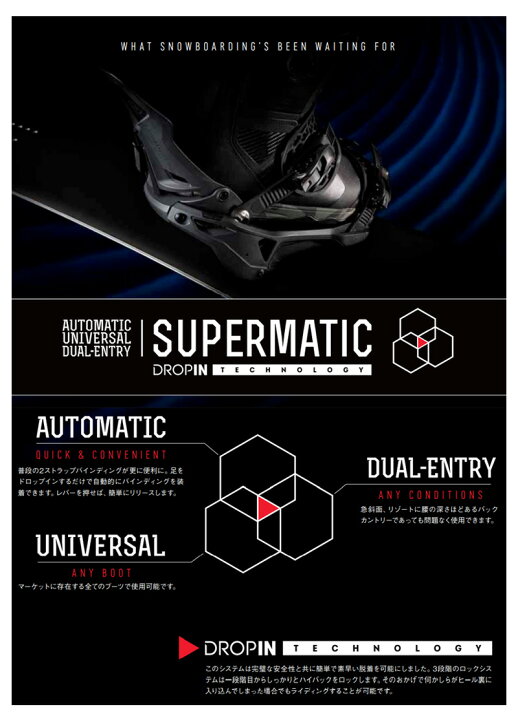 2026 NIDECKER ナイデッカー SUPERMATIC OG スーパーマティック WHITE 25-26 スノーボード ビンディング バインディング スノーボード,スノーボードバインディング,フリースタイル モリヤマスポーツ公式オンラインストア
