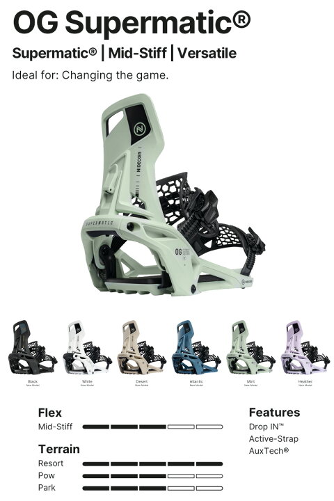 楽天市場】25-26 NIDECKER/ナイデッカー OG SUPERMATIC スーパー 