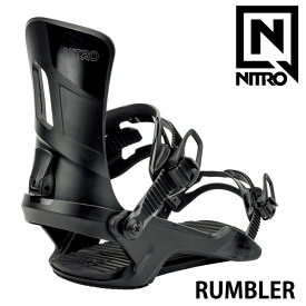 【ポイントUP中 10/4-9】25-26 NITRO/ナイトロ RUMBLER ランブラー メンズ レディース ビンディング バインディング スノーボード 2026 型落ち