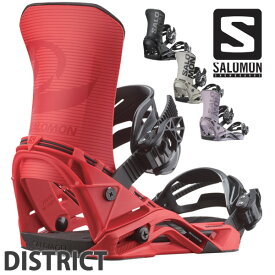 25-26 SALOMON/サロモン DISTRICT ディストリクト メンズ レディース ビンディング バインディング スノーボード 2026 型落ち