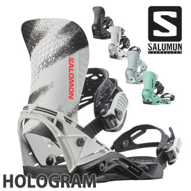 【ポイントUP中 10/4-9】25-26 SALOMON/サロモン HOLOGRAM ホログラム メンズ レディース ビンディング バインディング スノーボード 2026 型落ち