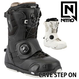 25-26 NITRO/ナイトロ CAVE STEP ON ケイブ ステップオン レディース ブーツ スピードレース スノーボード 2026 型落ち
