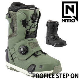 25-26 NITRO/ナイトロ PROFILE STEP ON プロファイル ステップオン メンズ レディース ブーツ スピードレース スノーボード 2026 型落ち