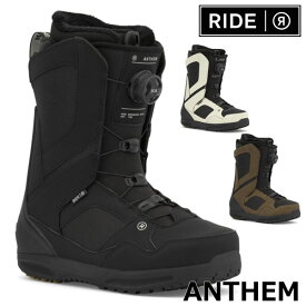 【ポイントUP期間中】25-26 RIDE/ライド ANTHEM アンセム メンズ レディース ブーツ ボア 熱成型対応 スノーボード 2026 型落ち