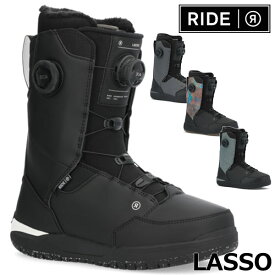 25-26 RIDE/ライド LASSO ラッソ メンズ レディース ブーツ ダブルボア 熱成型対応 スノーボード 2026