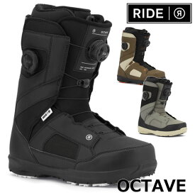 25-26 RIDE/ライド OCTAVE オクターブ メンズ レディース ブーツ ダブルボア 熱成型対応 スノーボード 2026 型落ち
