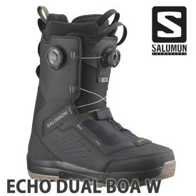 【エントリーでポイント10倍】25-26 SALOMON/サロモン ECHO DUAL BOA WIDE エコー デュアルボア メンズ レディース ブーツ ダブルボア スノーボード 2026