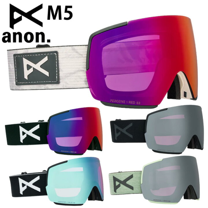 楽天市場】25-26 ANON/アノン M5 エムファイブ ゴーグル アジアン 