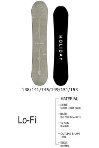 25-26 HOLIDAY/zf[ Lo-Fi [t@C Y fB[X Xm[{[h Og Wu  2026 \񏤕i