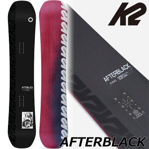 25-26 K2/ケーツー AFTERBLACK アフターブラック メンズ レディース パーク カービング スノーボード 板 2026 予約商品