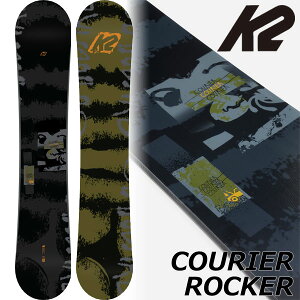 25-26 K2/ケーツー COURIER ROCKER クーリエロッカー メンズ レディース パーク パウダー カービング スノーボード 板 2026 予約商品